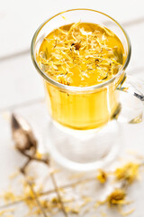 Homemade Herbal Soothing Immune Booster Tea, Chamomile & Calendula
