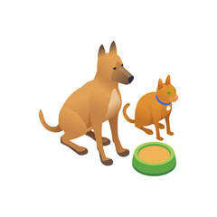 Dog Food Charity Composition