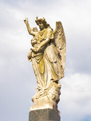 Argentina,in Buenos Aires the Cemetery of Recoleta. 