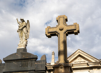 Argentina,in Buenos Aires the Cemetery of Recoleta. 