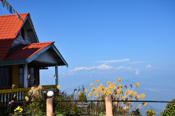 Kanchenjunga from Rishyap home stay , Kalimpong