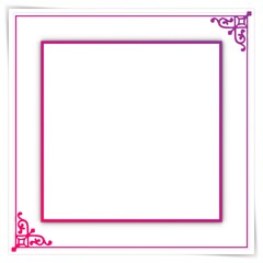 pink frame for photo