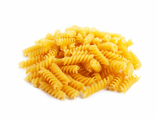 Pile of fusilli pasta