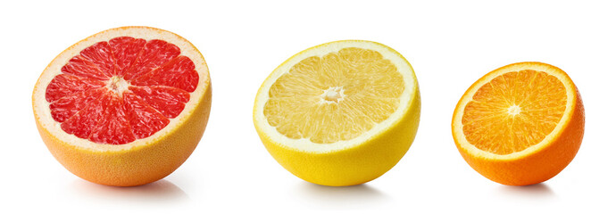 half of citrus fruits