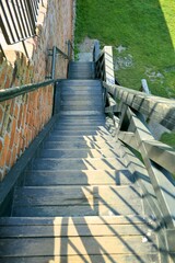 Zamek książąt mazowieckich w Czersku. Budowla gotycka zbudowana na przełomie XIV i XV wieku. © Albin Marciniak