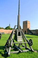 Zamek książąt mazowieckich w Czersku. Budowla gotycka zbudowana na przełomie XIV i XV wieku. © Albin Marciniak