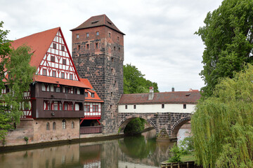Obraz premium View of Nuremberg in Germany