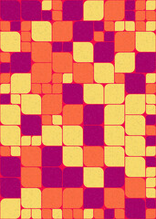 Abstract Geometric Pattern generative computational art illustration