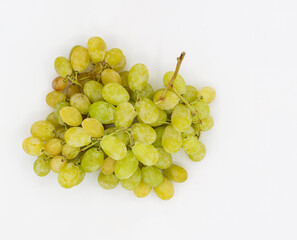 TOP VIEW OF GRAPES CLUSTER