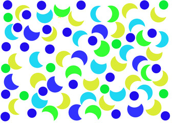 Different shapes on different backgrounds