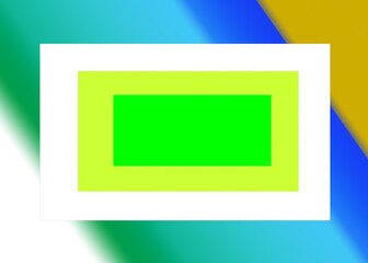 Rectangles on a multicolored background