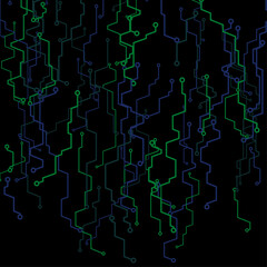 abstract Electronic substrate circuit