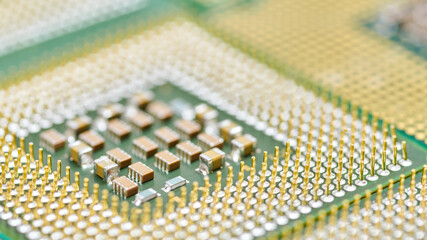 CPU, central processor unit, isolated background.