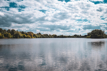 lake and sky