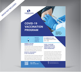Covid-19 Vaccination Flyer Design