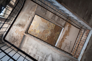 Abandoned Satanic palace in Warsaw