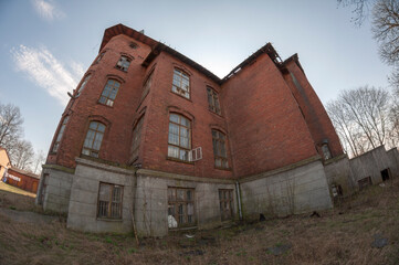 Abandoned Satanic palace in Warsaw