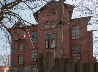 Abandoned Satanic palace in Warsaw