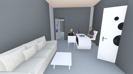 OBSTETRICS CLINIC 3D DESIGN PERFECTLY MT