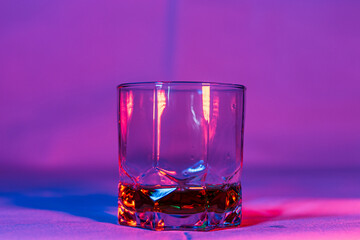 Vaso colorido de Whisky 