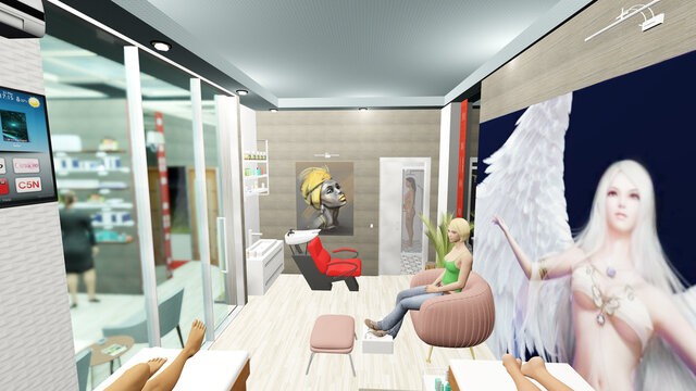 BEAUTY SALOON 3D DESIGN MT4