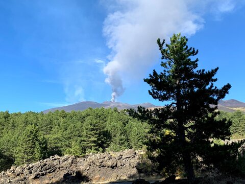 Volcan Etna en Sicile
