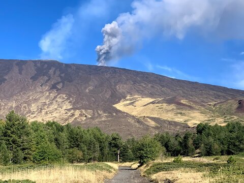 Volcan Etna en Sicile