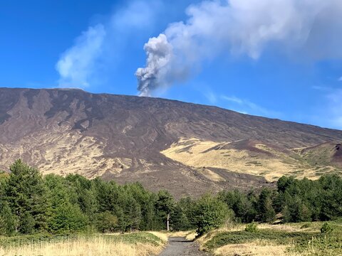 Volcan Etna en Sicile