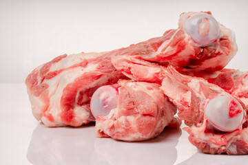 The main ingredients of Northeast pig-killing vegetables, fresh pork bones