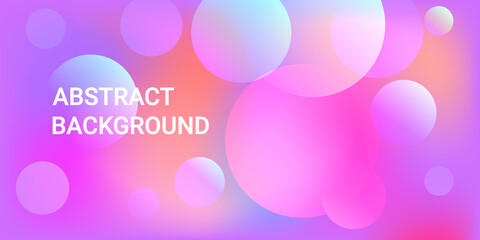 Background picture with balls for banner design.