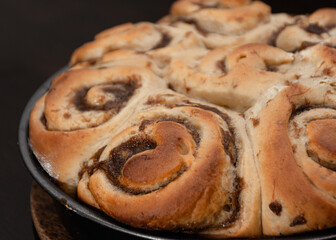 Banana cinnamon rolls

