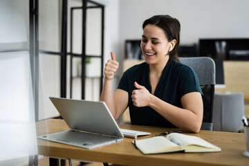 Online Virtual Video Interview Call