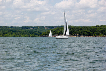 Sailing Stockton Lake, Missouri