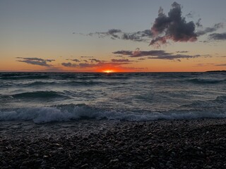 Sunset at the Cottage