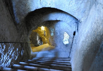 Water Mine, La Casa del Rey Moro, Ronda, Malaga Province, Andalusia, Spain