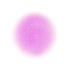 round pink blur background