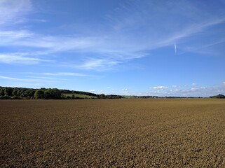Summer in Burgundy's countryside, France - October 2016