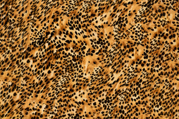 abstract leopard print