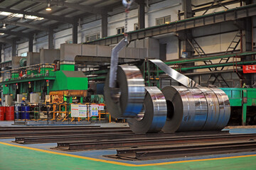 Cold rolling line in an iron and steel company, China