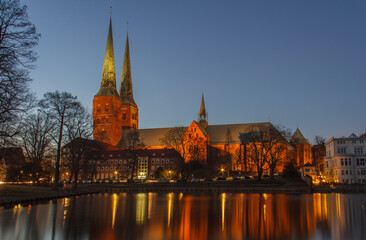 L&uuml;beck Cathedral, Schleswig-Holstein, Germany