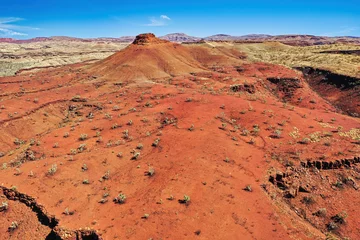 Fotobehang Baksteen Great Northern Highway Port Headland Outback Australia  © electra kay-smith