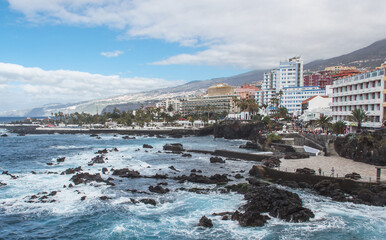 Puerto De La Cruz, Tenerife, Spain