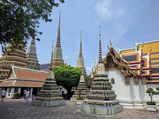 Naklejka premium Overview of Bangkok, Thailand - February 2017