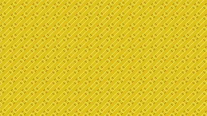 Patrón diagonal de rectángulos largos y chicos superpuestos con fondo de color amarillo