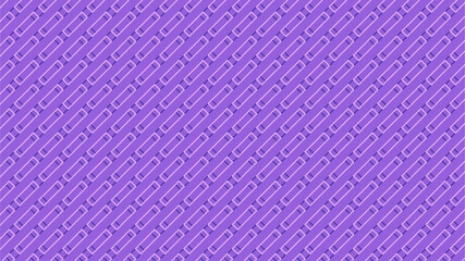 Patrón diagonal de rectángulos largos y chicos superpuestos con fondo de color morado