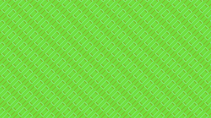 Patrón de rectángulos medianos superpuestos con fondo color verde