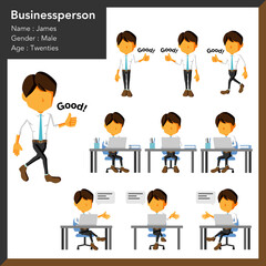 ビジネスパーソン　20代　男性	