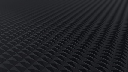 abstract geometric shapes 3D computer generated grey dark background