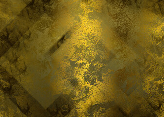 Golden abstract  decorative paper texture  background  for  artwork  - Illustration
