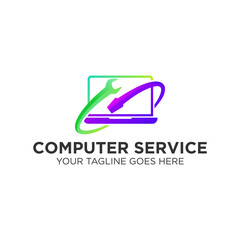 Design logo for Computer service and repair